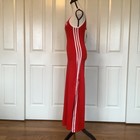 Adidas Originals Womens 3s Tank Dress Better Scarlet Red White Size Xs Nwt
