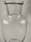Antique Large Whitall Tatum Pharmacy apothecary Bottle 9  Recess Ware For Label