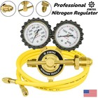 New Nitrogen Gas Regulator 0-800 Psig Hvac Purging Pressure Charge With 2m Hose