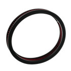 14  X 2  Washable   Reusable Round Air Cleaner Filter Element Replacement Red