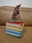 Movie Harry Potter 25th Anniversary Brown Sorting Hat Popcorn Tin Bucket New