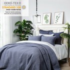Cotton Yarn Dyed Chambray Collection Cotton Fill - Lightweight Channel Stitch   