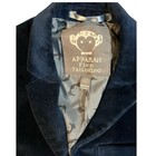 Appaman Fine Tailoring Toddler Boy Blue Velvet Blazer Sz 3t Two Button Pockets