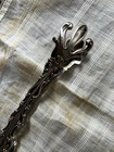 Sterling Silver Sugar Tongs Harris   Shafer 5  Long  Marked