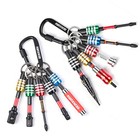 21pcs Quick Change Bit Holder Keychain  Hex Shank Organizer  Impact Screwdriver