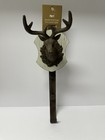 New Pier 1 Imports Deer Head Adjustable Door Hanger Wreath Rustic Metal Wood