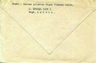 Latvia 1938 Cover To Usa W machine Cancel     1