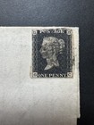 Great Britain Qv 1d Black Plate 9 On Cover To Grantham  From Cambridge 