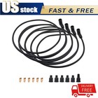 Fits Ford 2n 9n 8n Tractor Front Mount Copper Core Spark Plug Wire Set 9n12259b