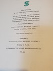 Vintage 1958 Singer Dressmaking Book - First Edition