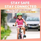 Kids Bluetooth Air Conduction Headphones  Open-ear  Mic touch  85db Limit