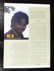Aaliyah Vintage Thailand Only 1 Color Page Mega Rare   
