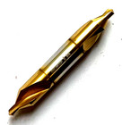  4 Tin Center Drill Combined Drill   Countersink - New  - Keo 10400-tin - Usa