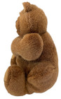 Vintage 1985 Alley Pets Fun Farm Brown Chubby Plush Bear Euc