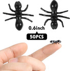 Lovestown 50 Pcs Plastic Ants  Realistic Fake Ants Prank Stuff Funny Gag Gifts F