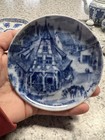 Vintage Delft Miniature Tea Set  Blue And White Porcelain  19 Peaces