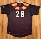 Bryce Eldridge Harry Potter Game Worn Used Signed Jersey Giants Team Coa   Photo