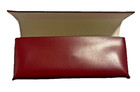 Gucci Eyeglasses   Sunglasses  Case  Burgundy Red Leather With Cloth - Brand New