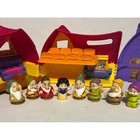 Fisher-price Little People  Snow White Kindness Cottage 7 Dwarfs Playset Figures