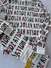 Carter   s Jolly Holly Thermal Christmas Pajamas Boy Girl Unisex Size 14 Nwt