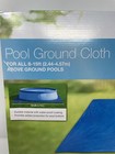 Intex Pool Ground Cloth For 8ft To 15ft Round Above Ground Pools