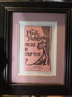 Vintage Original 1962 Pink Pussy Cat College Of Strip Tease Brochure Rare  