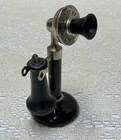 Vintage Antique Garford Mfg  Co Elyria  o Candlestick Telephone 3 1 4   