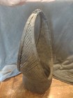Antique Vintage Chinese Japanese Asian Ikebana Woven Flower Basket As Is 24 