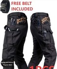 Tough Utility Pants For Working Men Three Colors Black brown And  Lots Pockets