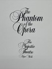 The Phantom Of The Opera Broadway Souvenir Program 1988 Majestic Theatre Ny