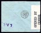 Palestine 1919 Post Wwi  tiberias  Tying Pair S g   9 On British Censored Cover