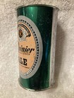 Vintage Rainier Ale Beer Can  12oz  Flat Top  Factory Defect  No Top Or Bottom 