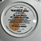  heartbreak Hotel Elvis Presley Estate 1992 Collector Plate Limited Edition 7096