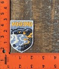 Vintage Oregon Coast Beach Ocean Coastline Souvenir Sew-on Patch Nos 1970s