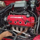 Mugen Styl Rocker Racing Engine Valve Cover Red Honda Civic D16 Vtec D16y8 D16z