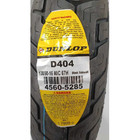 Dunlop D404 130 90-16 Rear Cruiser Tire Tubeless Bias Blackwall