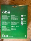 Akg K240 Monitor Headphones - New In Box -  600 Ohm  - Made In Austria