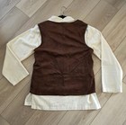 Set Of 2  Renaissance Shirt   Tunic  Vest- S - Medieval  Pirate  Viking Costume 