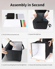 Portable Photo Studio Light Box 12 x12  Professional Dimmable Shooting Tent Kits