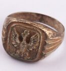 Poland Ww2 Polish Eagle 1939 Ring Wwii Set Box Coat Of Arms Army Badge Cocarde H