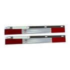 New Mud Flap Hangers Kit 30  Use With 24  Wide Mud Flaps Semi Truck Steel Pair