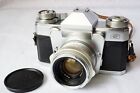 Zeiss Ikon Contarex Special Slr Camera Prism Finder Planar 1 2 F 50mm Works Well