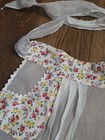 Vintage Half Apron Ditsy Floral Farmhouse Grannycore Retro