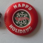 Hot Wheels 30   50 Years Anniversary Pinbacks Happy Holidays Collectible Lot