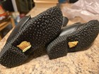 Vintage Black Platform Shoes From The 60 s   70 s   Childsize 8 Never Worn  T141