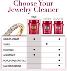 Fine Jewelry Cleaner Solution 9 6 Fl Oz For Gold Silver And Diamond Jewelry