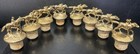 Blanton   s Gold Bottle Stoppers Complete Set 8 Letter A-h Bourbon Rare