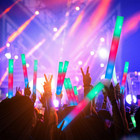 44 Pcs Foam Glow Sticks Bulk With 3 Modes Colorful Flashing  Glow Sticks Pack  F