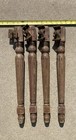 Vintage Wooden Furniture Legs Set Of Four
