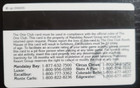 The One Club 8 Casinos Las Vegas Cpi 2006305 Slot Card